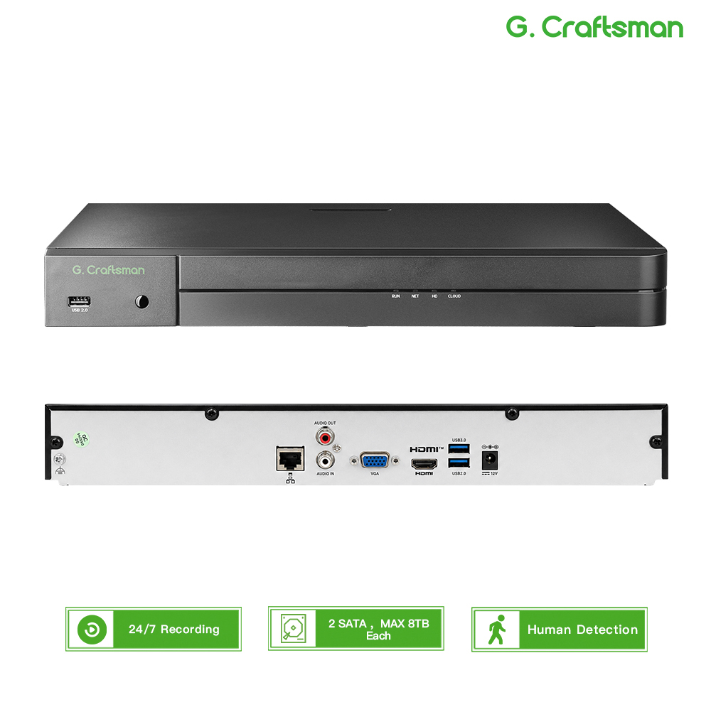 Security Ip Camera - UNI 32CH NVR 12MP Security Recorder