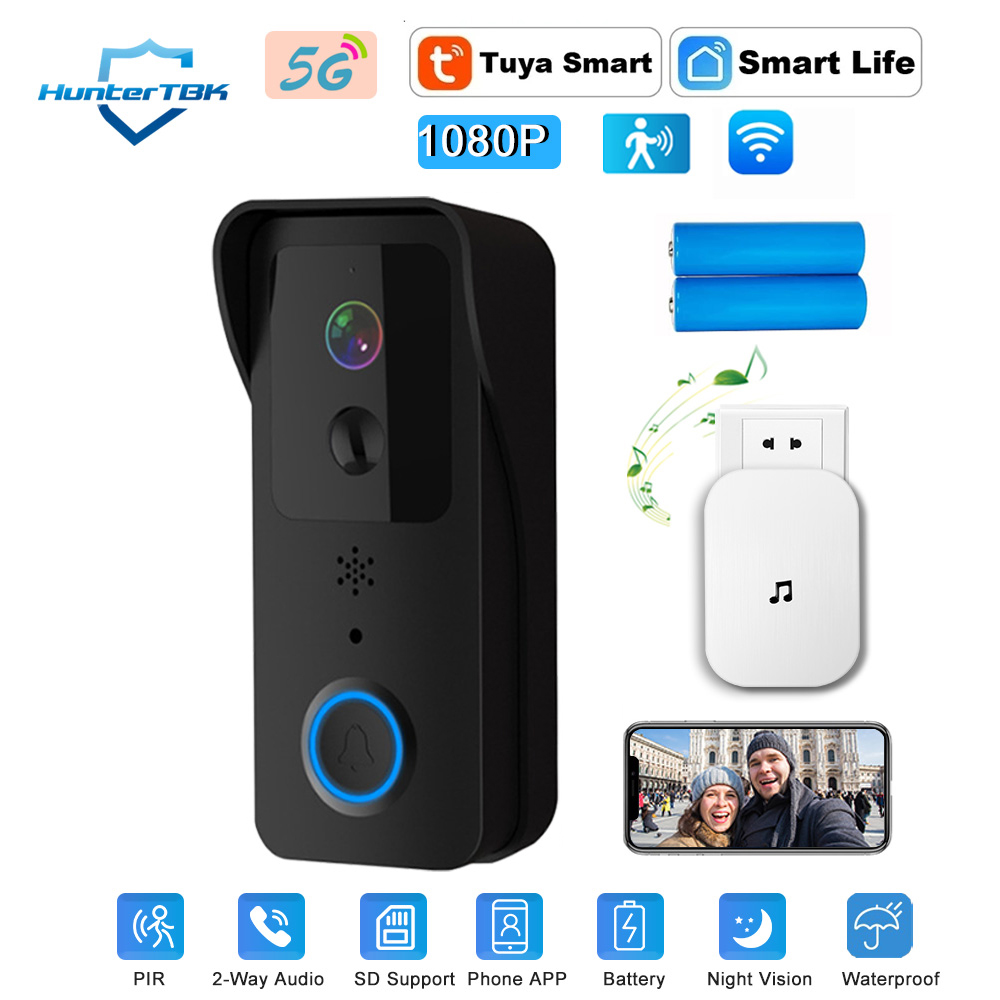 Smart Home Video Doorphone Ezviz - 1080P HD WiFi Doorbell Camera with