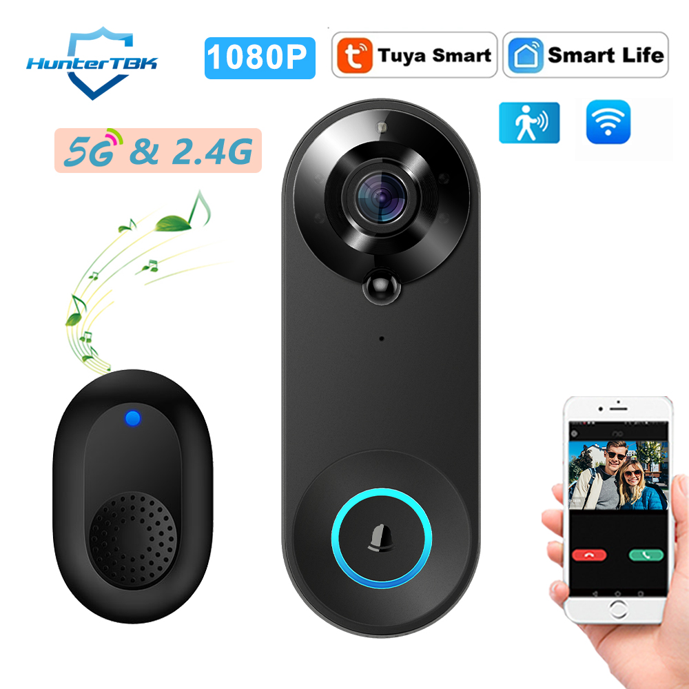 Smart Home Video Doorphone Ezviz - 5G 2.4G WiFi Video Doorbell 1080P