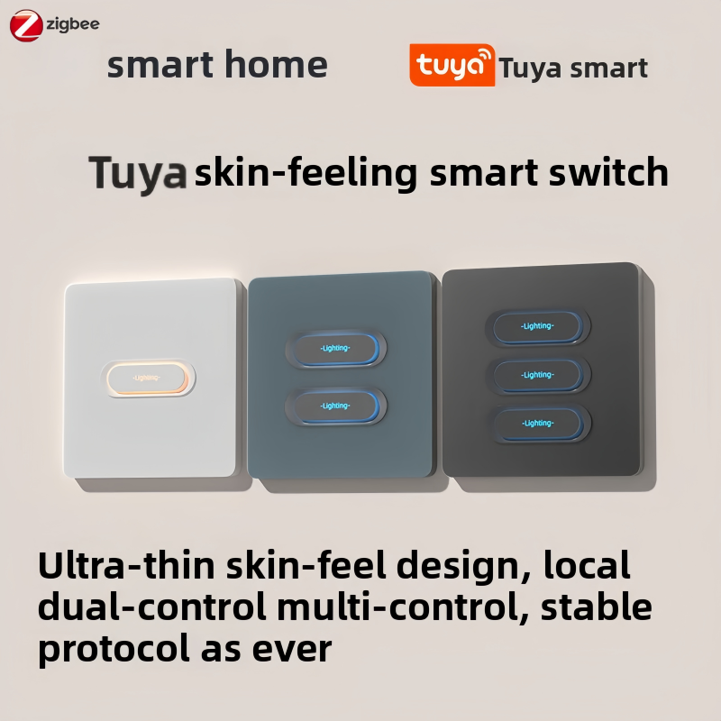 Smart Home Voice Control - Tuya Zigbee Intelligent Button Switch Dual