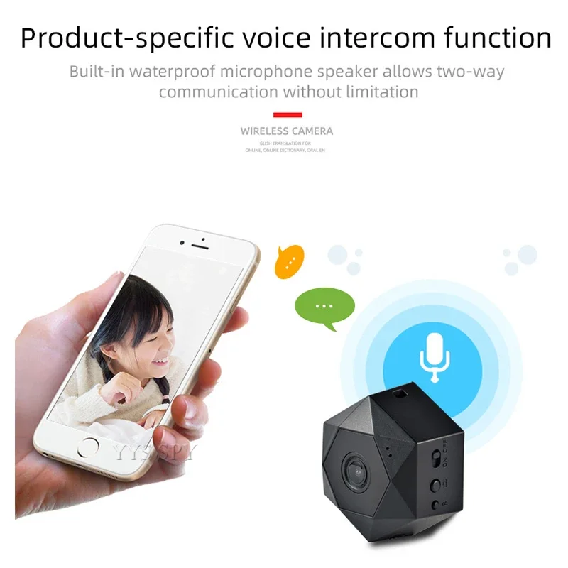 HD 1080P Small Wireless Mini W - Smart Home Kamera recension och pris