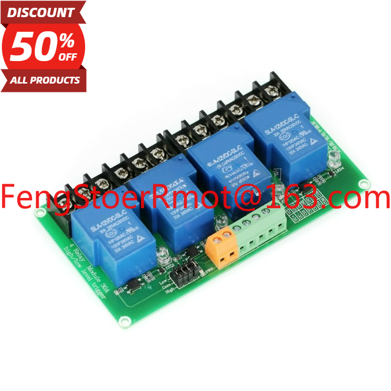 5V/12V/24V 4-way relay module  - Smart Home With Plc recension och pris
