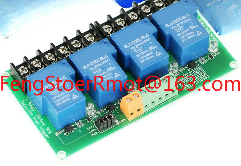 5V/12V/24V 4-way relay module  - Smart Home With Plc recension och pris