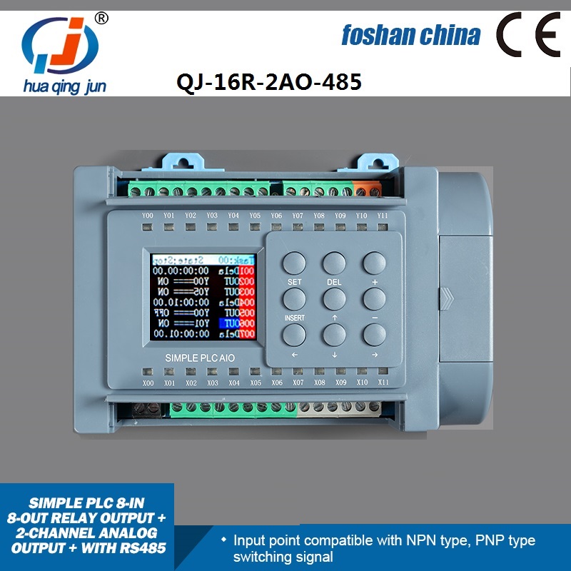Huaqingjun 8-in 8-out Relay Ou - Smart Home With Plc recension och pris