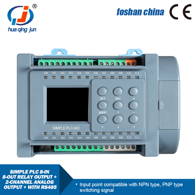 Huaqingjun 8-in 8-out Relay Ou - Smart Home With Plc recension och pris