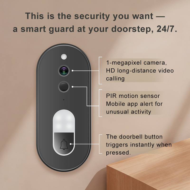 Tuya 1080P HD Wireless WiFi Vi - Smart Home Video Doorphone Ezviz recension och pris