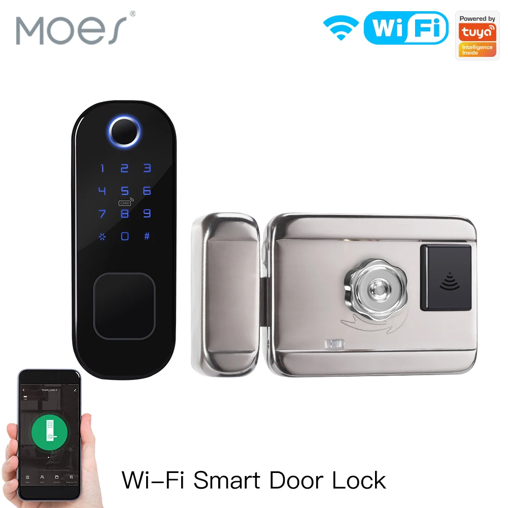 MOES WiFi Tuya Smart Lock Door - Smart Home Lock recension och pris