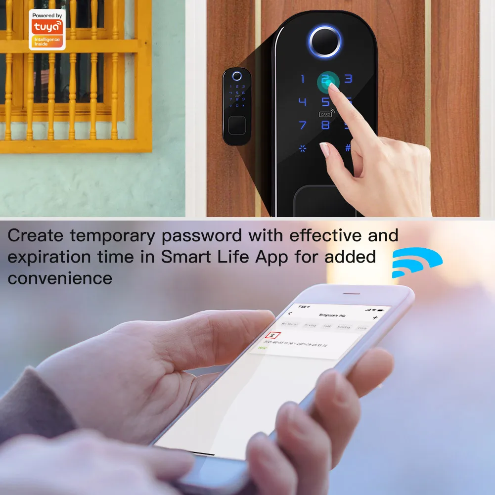 MOES WiFi Tuya Smart Lock Door - Smart Home Lock recension och pris