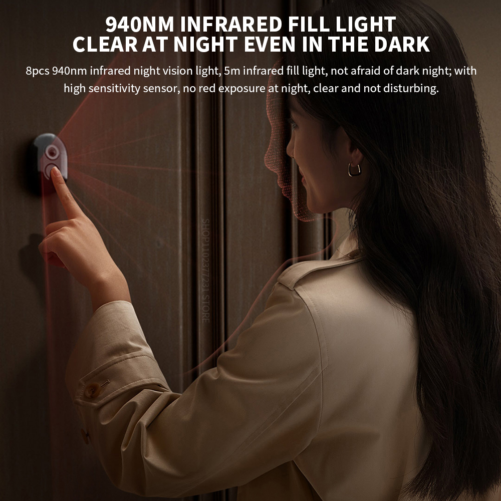Xiaomi Smart Cat Eye 2 HDR 5-I - Smart Home Video Doorphone Ezviz recension och pris