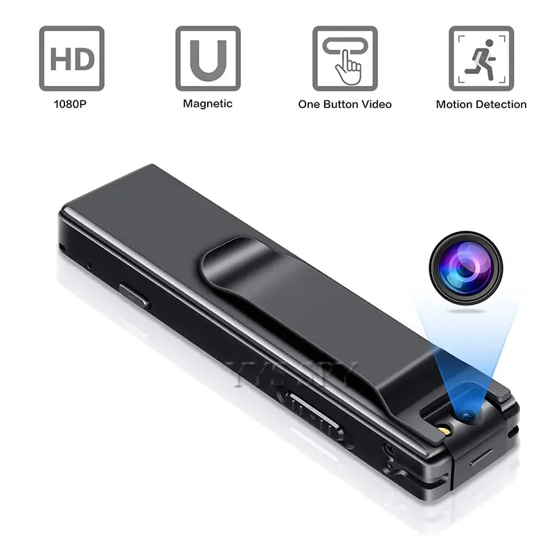 Portable 1080P Mini Camera 6 h - Smart Home Kamera recension och pris