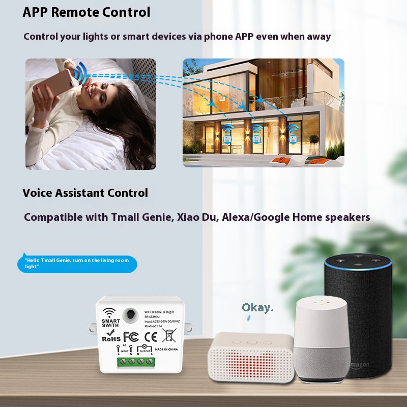 The Tuya Smart Switch-Off Devi - Smart Home App recension och pris