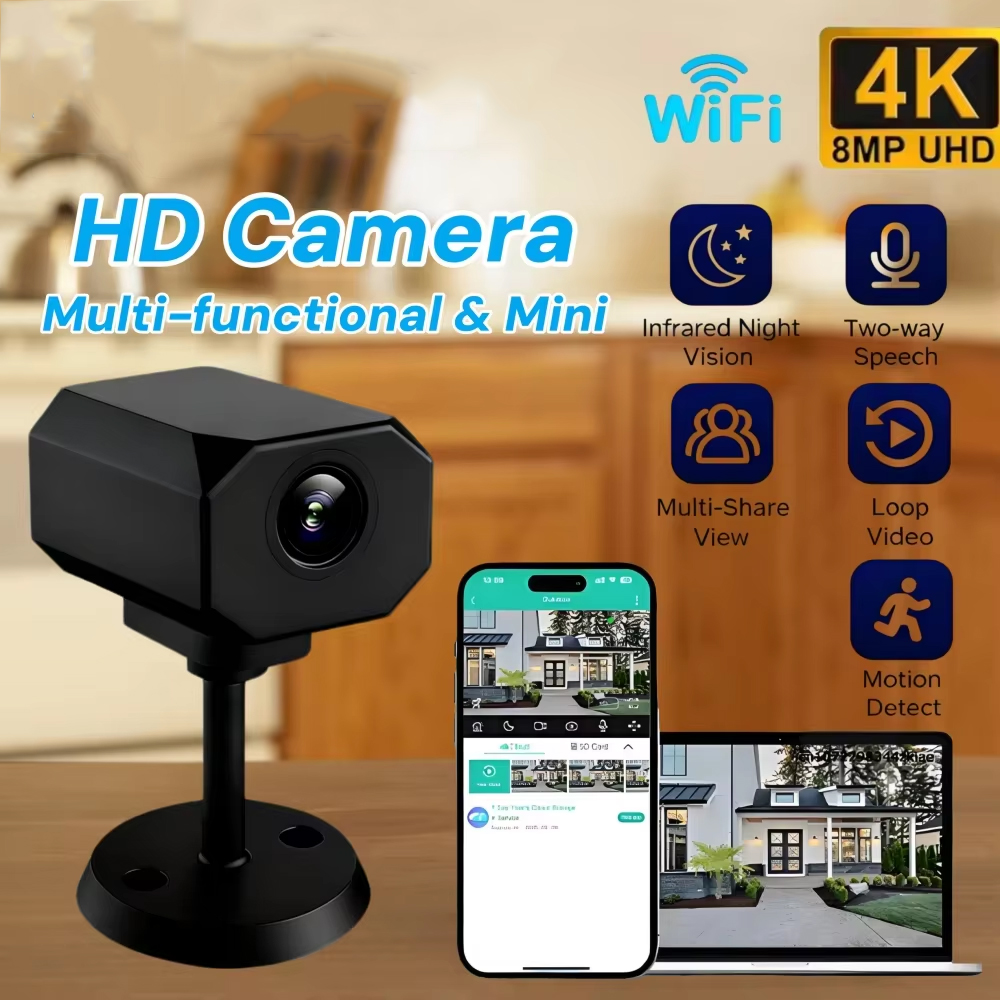 4K HD WiFi Security Camera for - Security Ip Camera recension och pris