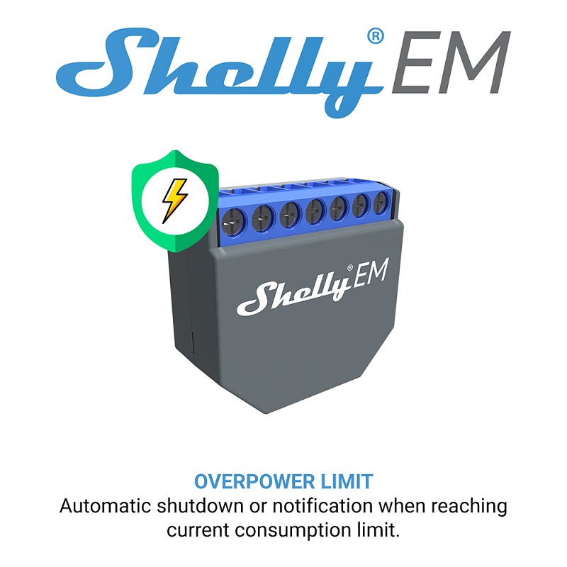 SHELLY EM Wifi Smart Life Cont - Smart Home Voice Control recension och pris