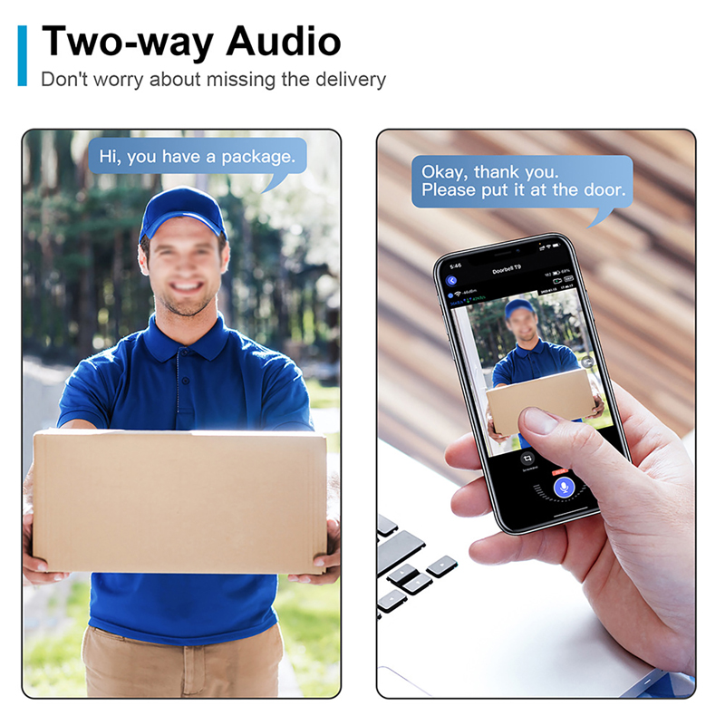 WiFi Smart Video Doorbell Came - Smart Home Video Doorphone Ezviz recension och pris