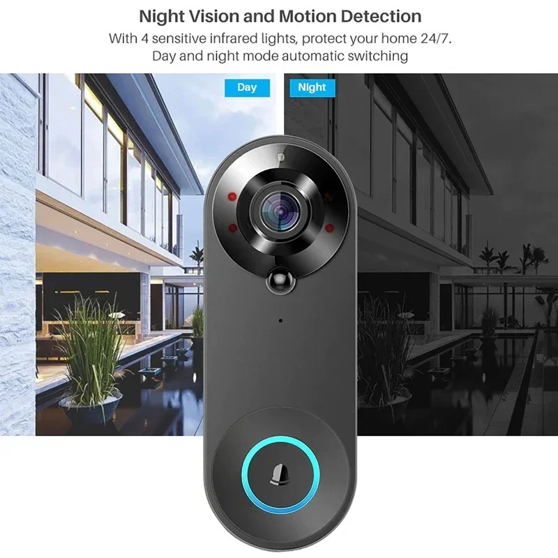 HD 1080P Smart Wireless Doorbe - Smart Home Video Doorphone Ezviz recension och pris