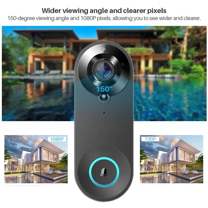 HD 1080P Smart Wireless Doorbe - Smart Home Video Doorphone Ezviz recension och pris