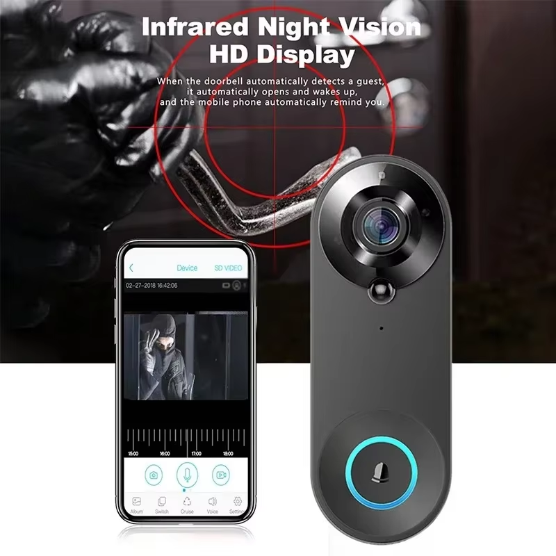 HD 1080P Smart Wireless Doorbe - Smart Home Video Doorphone Ezviz recension och pris