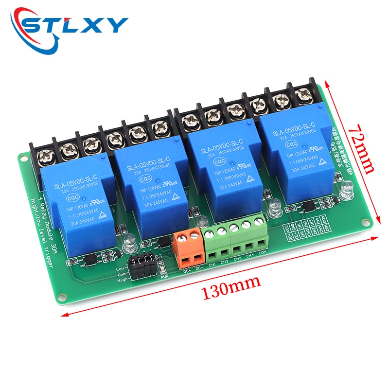 4-Channel Relay Module DC 5V/1 - Smart Home With Plc recension och pris