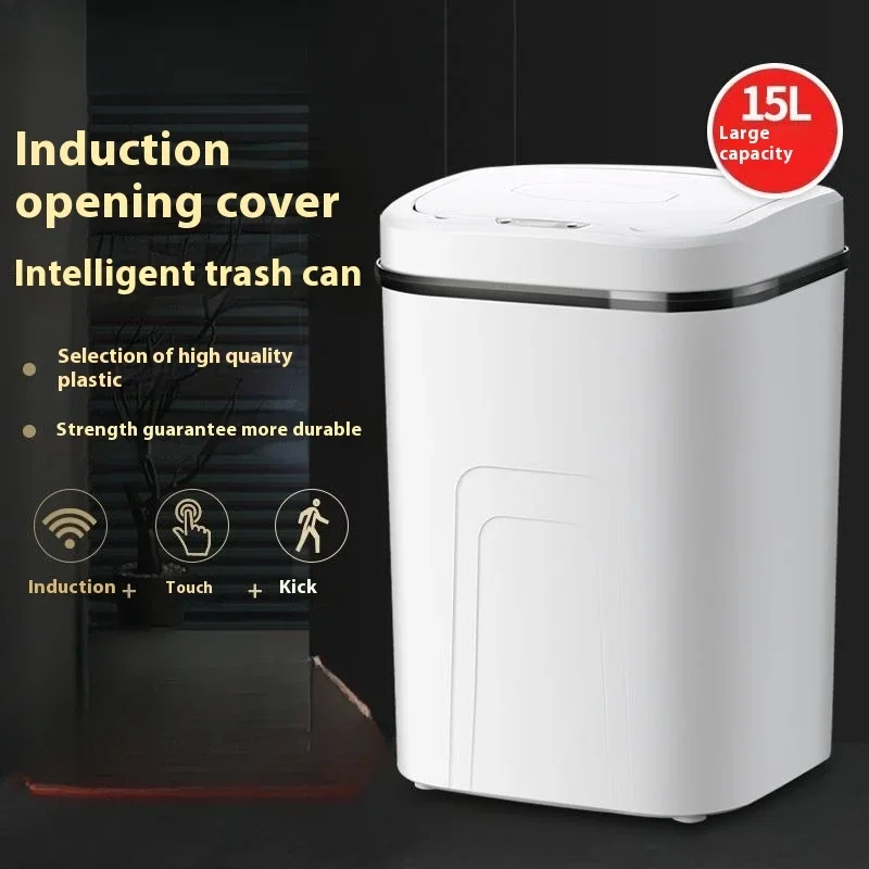 15L Smart Trash Can Automatic  - Smart Home Junkie recension och pris