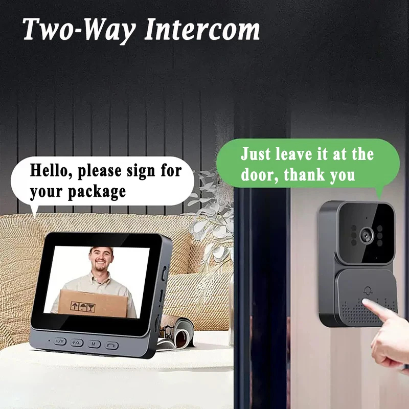Smart WiFi 2.4G Wireless Doorb - Smart Home Video Doorphone Ezviz recension och pris