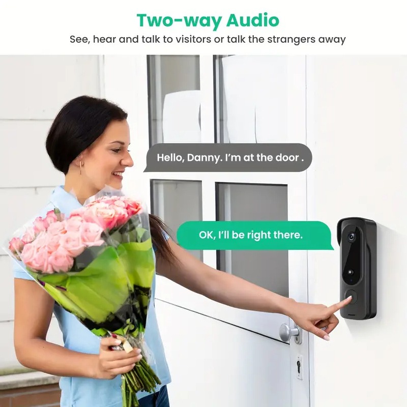 Outdoor Wireless Doorbell Sola - Smart Home Video Doorphone Ezviz recension och pris