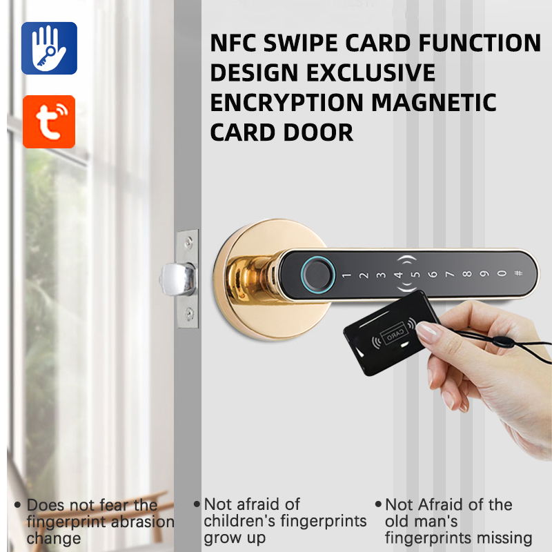 Smart Fingerprint Door Lock Ha - Smart Home Lock recension och pris