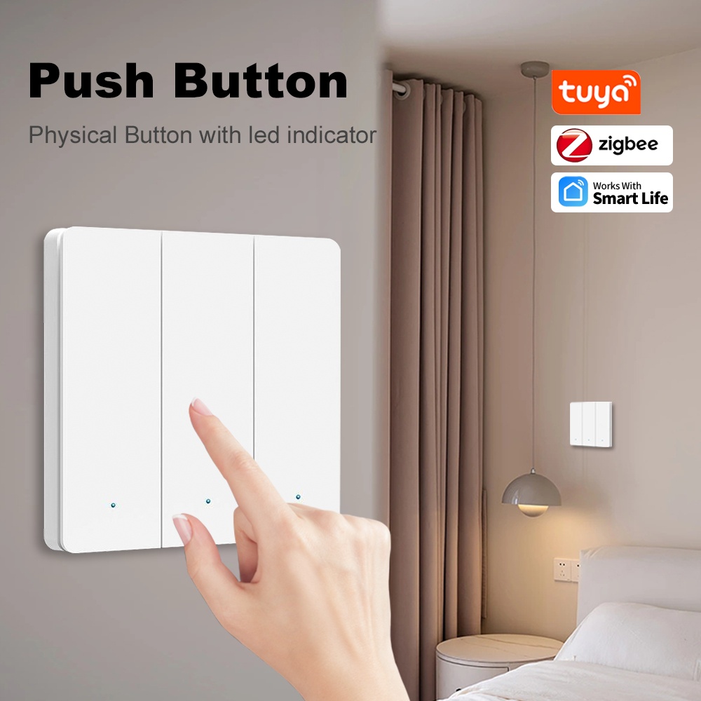 Smart Life ZigBee Push Button  - Smart Home Voice Control recension och pris