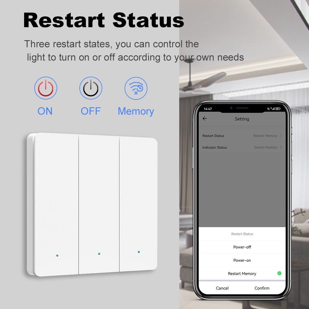 Smart Life ZigBee Push Button  - Smart Home Voice Control recension och pris