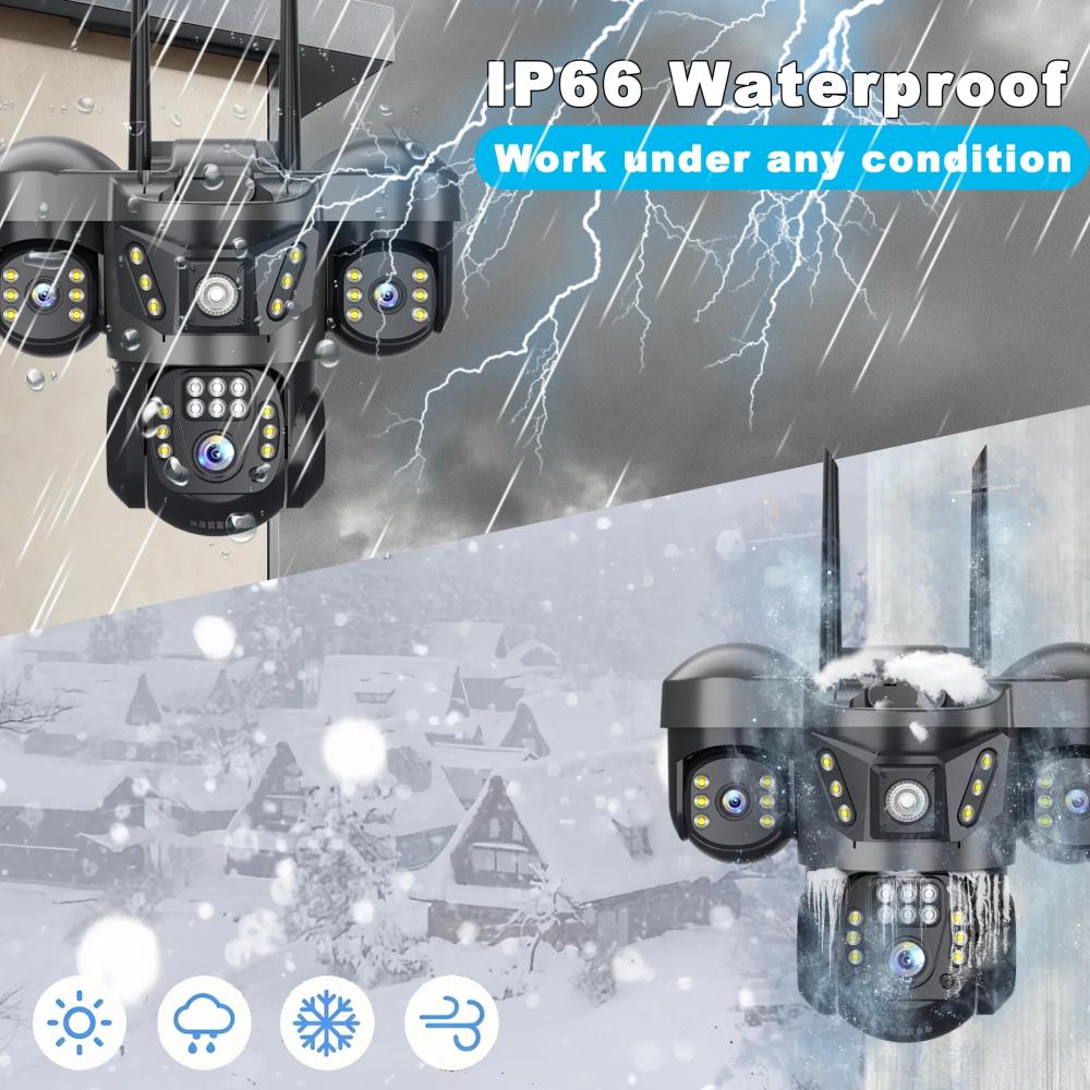 15MP 8K WIFI IP Camera Three S - Smart Home Kamera recension och pris