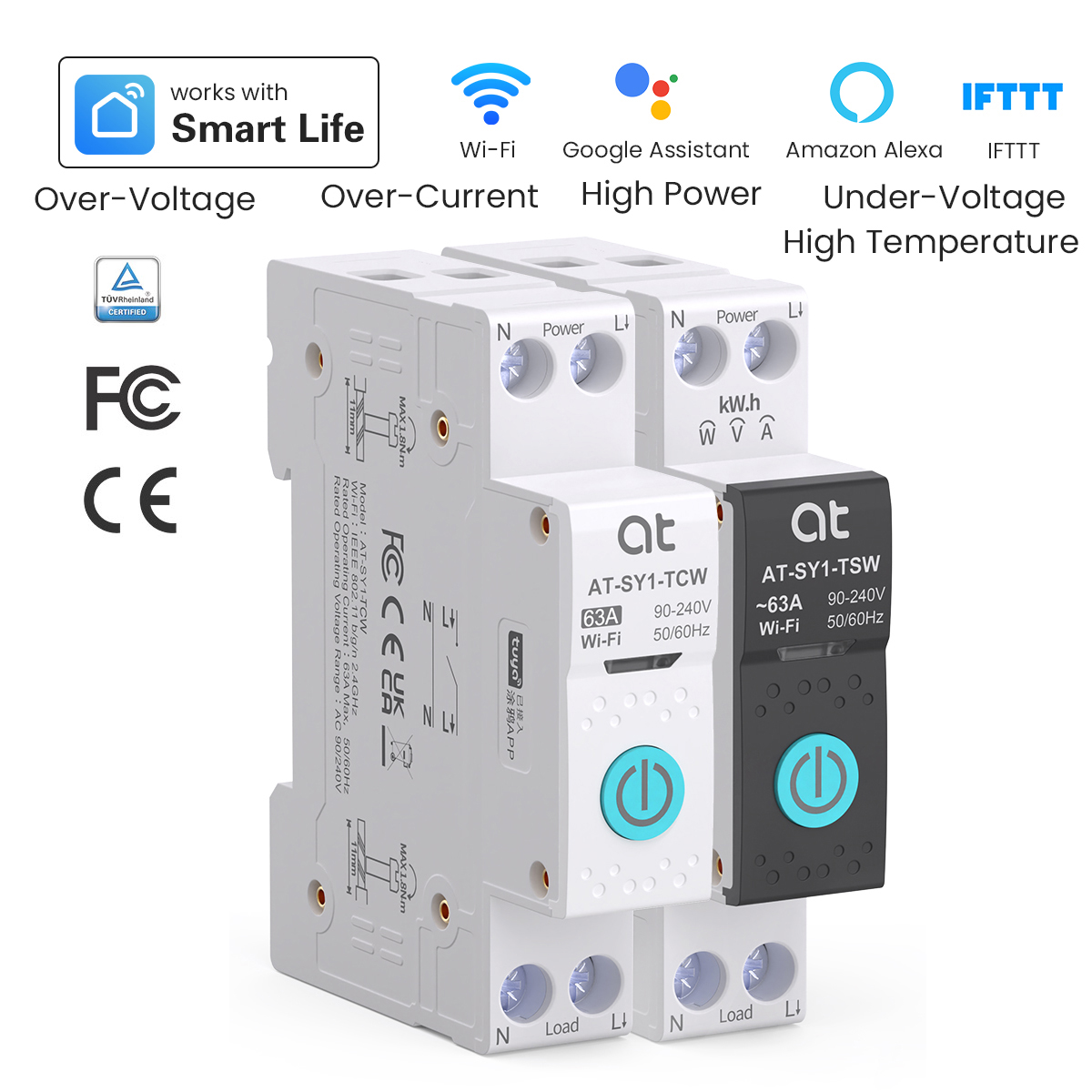 Tuya WiFi Circuit Breaker Smar - Smart Home Voice Control recension och pris