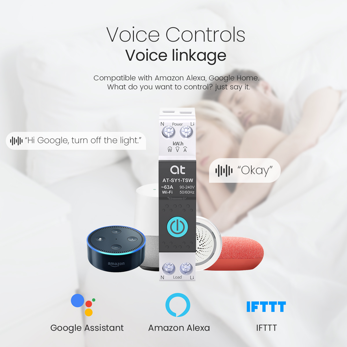 Tuya WiFi Circuit Breaker Smar - Smart Home Voice Control recension och pris