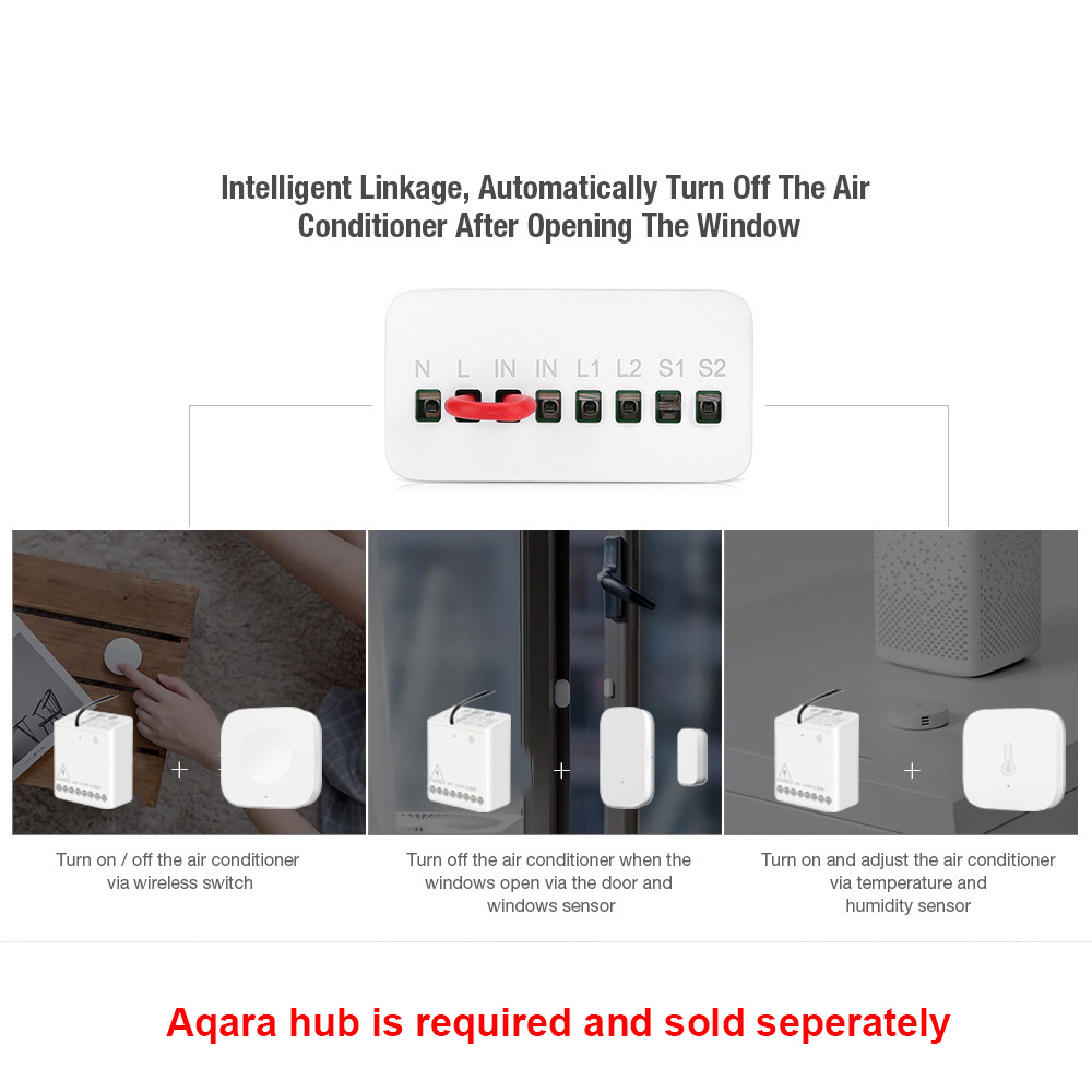 Aqara two-way Control Module R - Smart Home Xiaomi Kit recension och pris