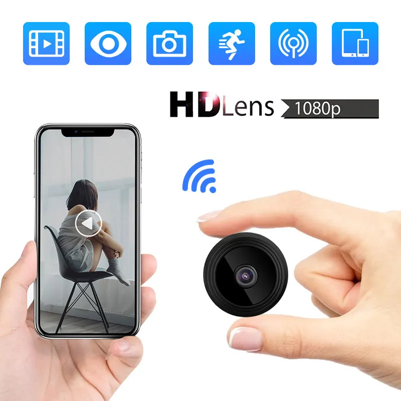 Mini Wifi Camera Digital Camar - Smart Home Kamera recension och pris