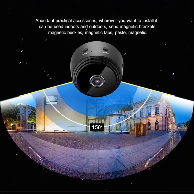 Mini Wifi Camera Digital Camar - Smart Home Kamera recension och pris