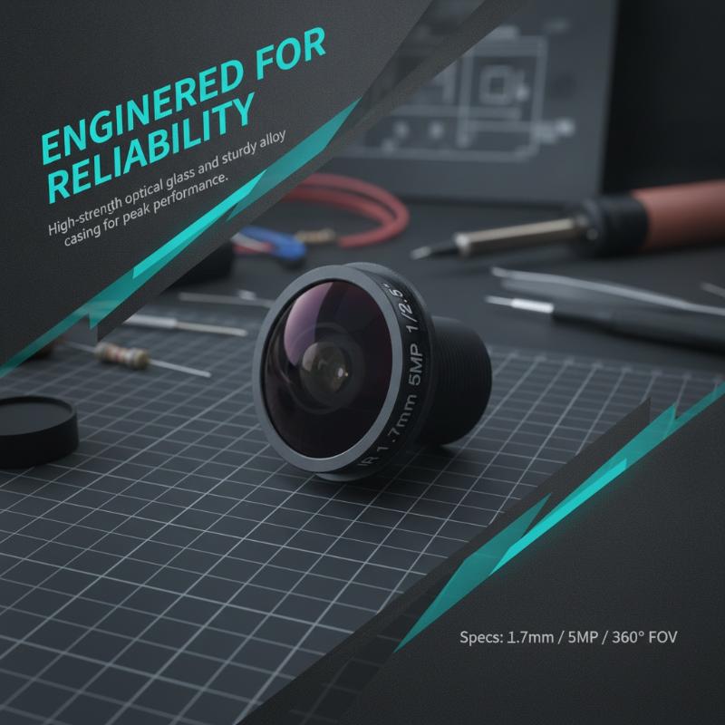 1.7mm F2.0 Fisheye Security Le - Security Ip Camera recension och pris