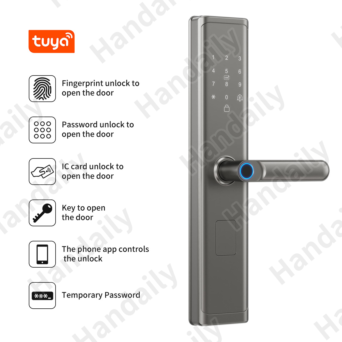 Tuya Wifi TTlock App Fingerpri - Smart Home Lock recension och pris