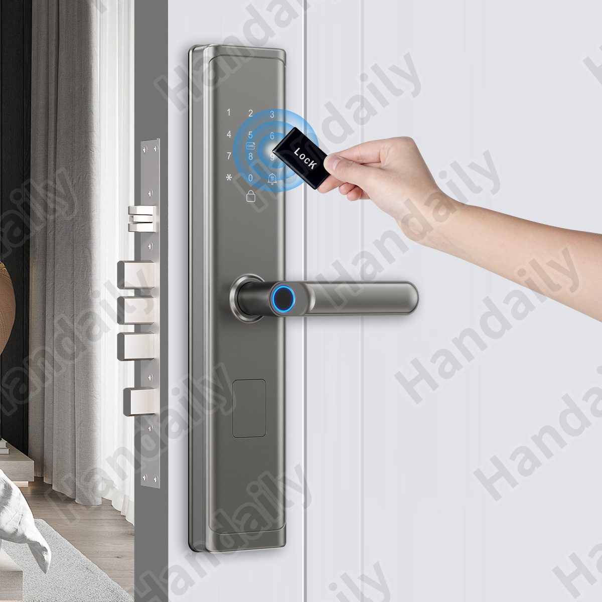 Tuya Wifi TTlock App Fingerpri - Smart Home Lock recension och pris