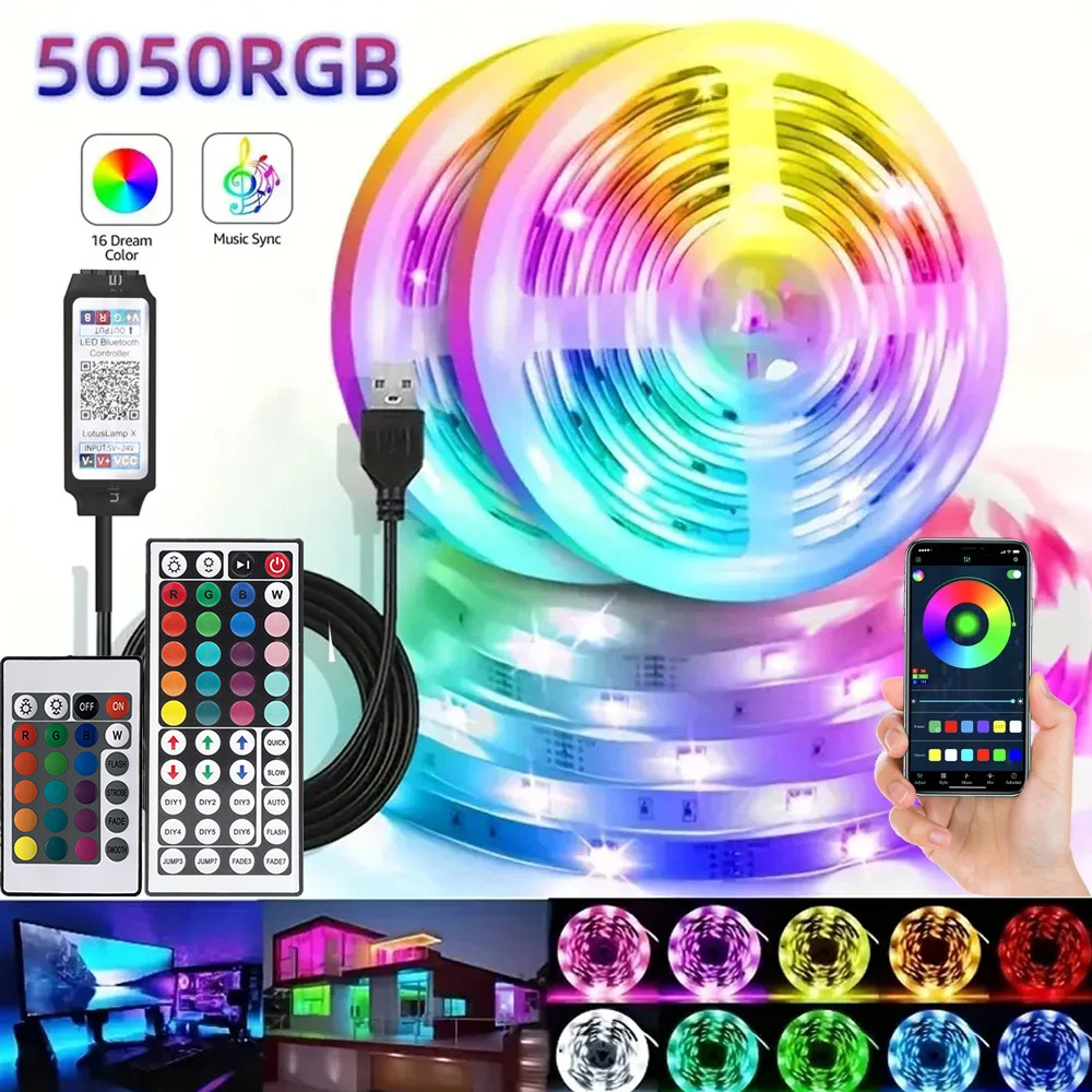 Smart RGB LED Gaming Light Str - Smart Home App recension och pris