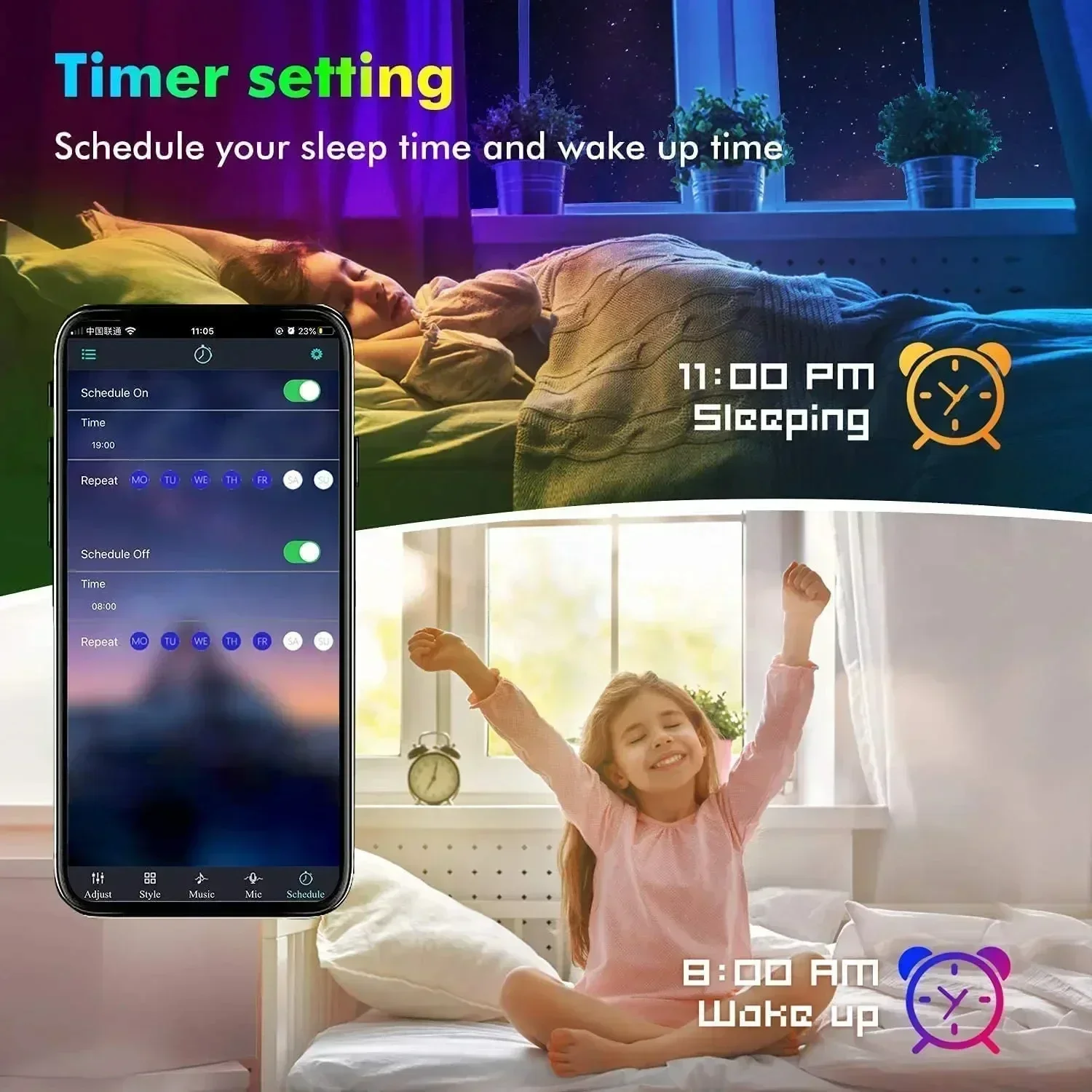 Smart RGB LED Gaming Light Str - Smart Home App recension och pris