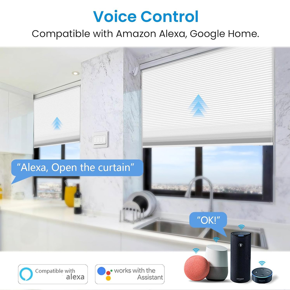 Smart Curtain Switch for Rolle - Smart Home Voice Control recension och pris