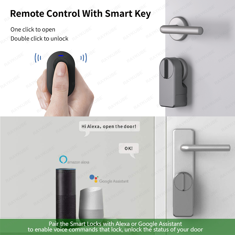 RAYKUBE A1 Pro Tuya BEL Smart  - Smart Home Lock recension och pris