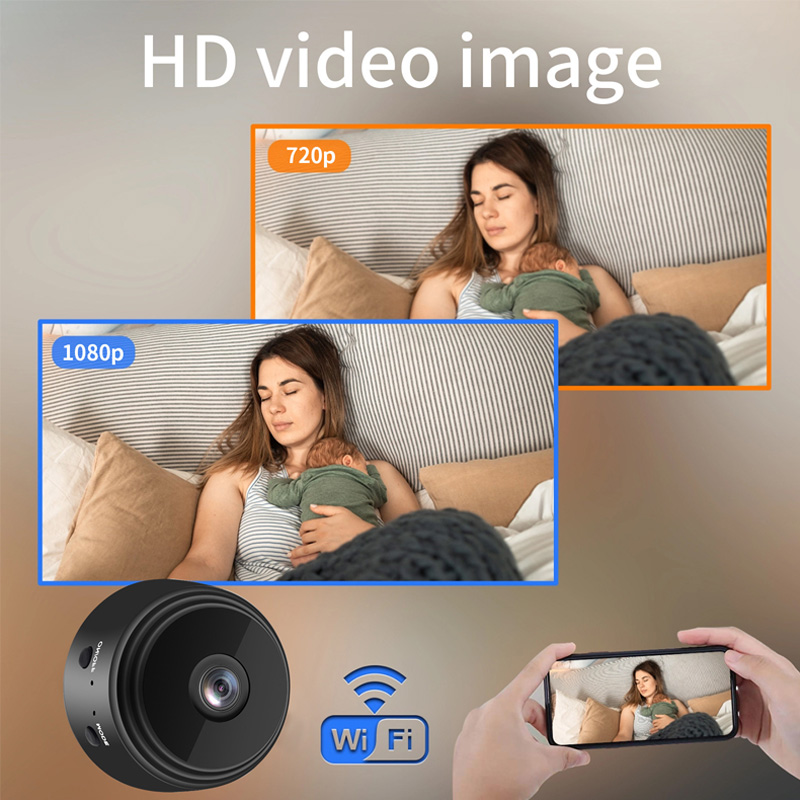 1080P HD Mini WiFi Camera Baby - Security Ip Camera recension och pris