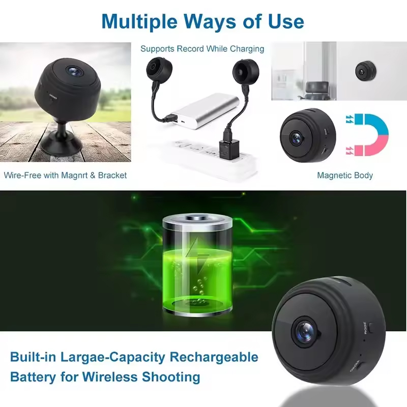 1080P HD Mini WiFi Camera Baby - Security Ip Camera recension och pris