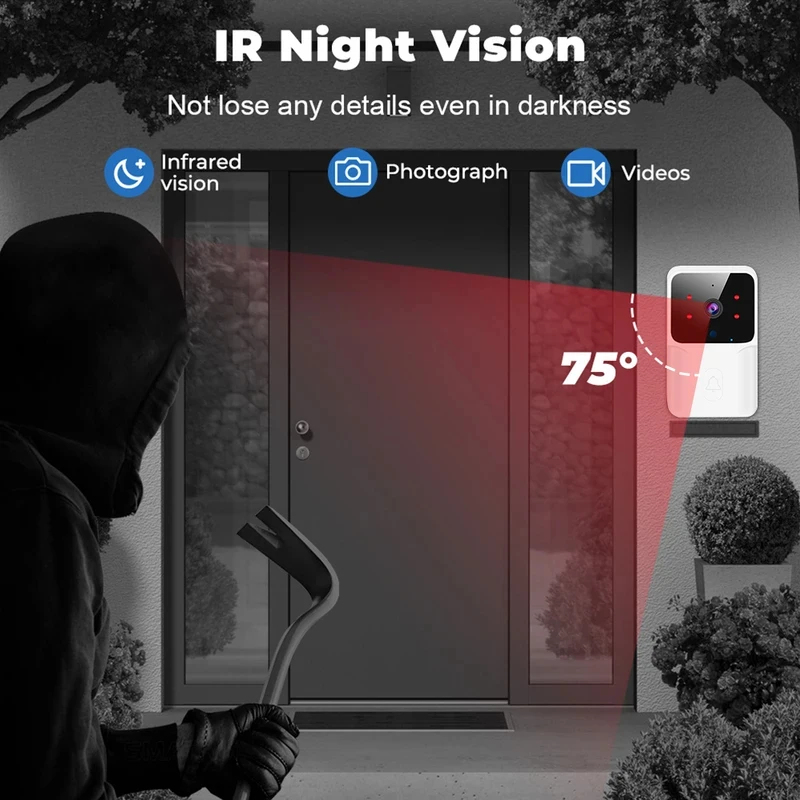 Smart Home WiFi Video Doorbell - Smart Home Video Doorphone Ezviz recension och pris