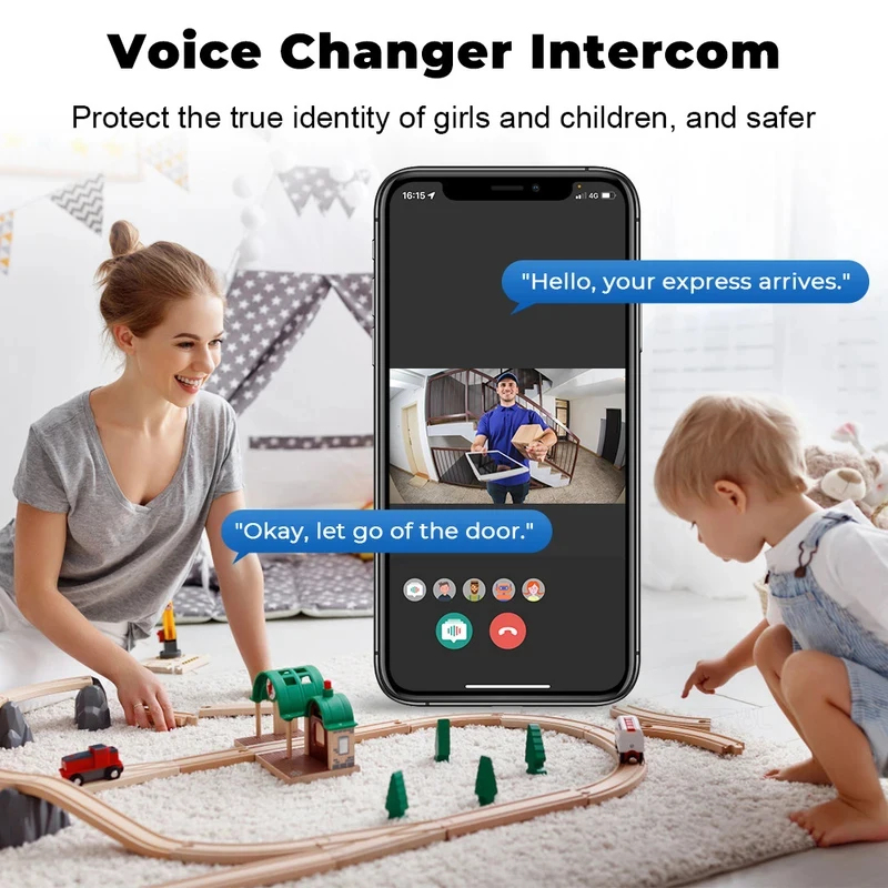 Smart Home WiFi Video Doorbell - Smart Home Video Doorphone Ezviz recension och pris