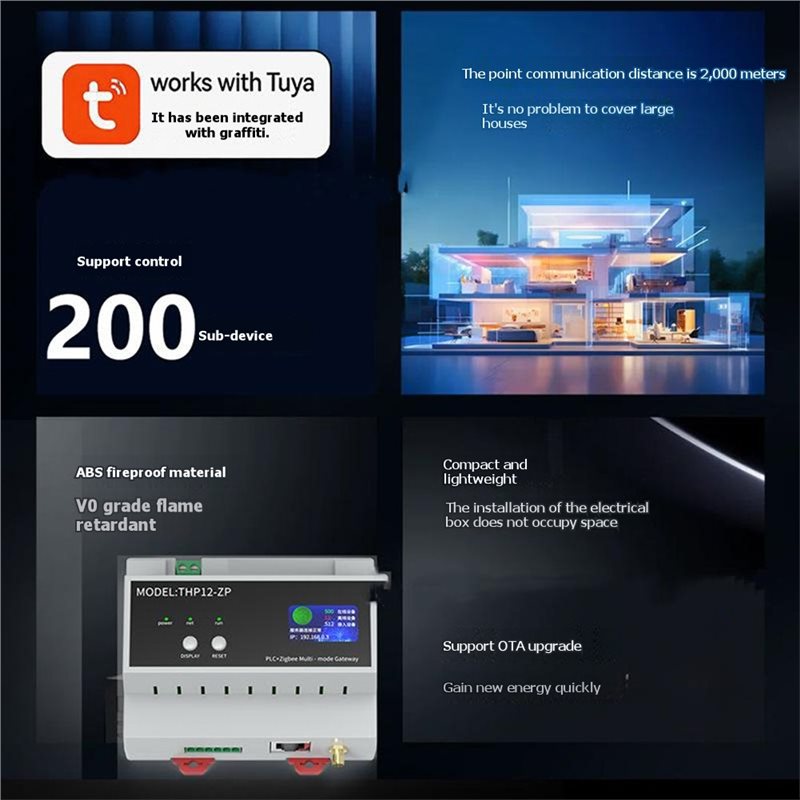 B23B Tuya Smart PLC Zigbee Wir - Smart Home With Plc recension och pris
