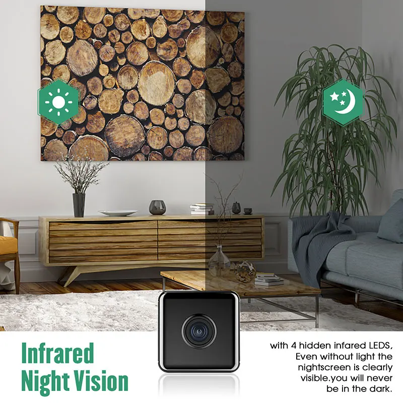 Wifi Mini Camera Smart Home Fo - Smart Home Kamera recension och pris