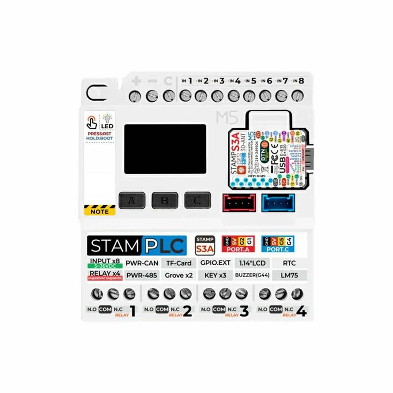 M5stamp PLC Controller Advance - Smart Home With Plc recension och pris