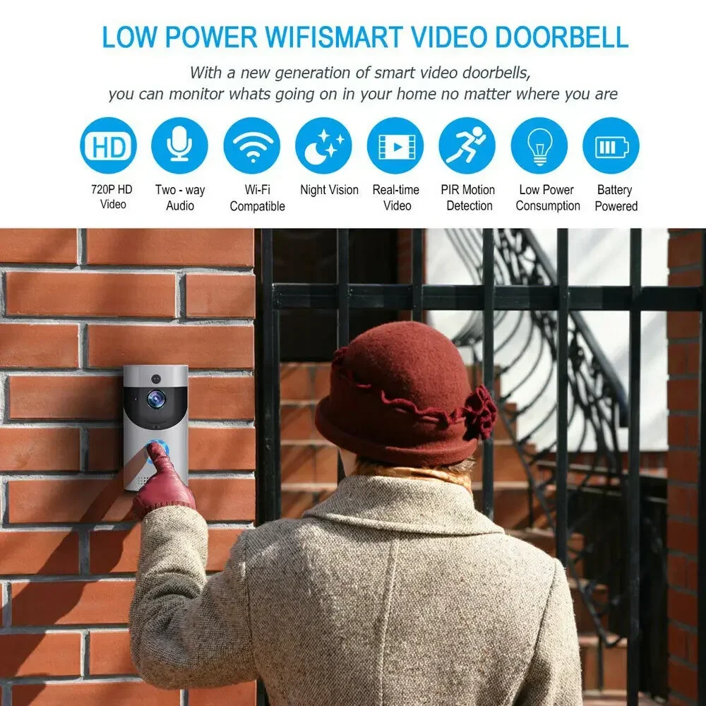 720P HD Smart Home Wireless WI - Smart Home Video Doorphone Ezviz recension och pris