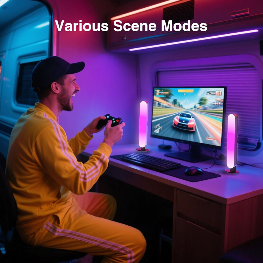 1/2/3Pcs Smart LED Light Bar,1 - Smart Home App recension och pris